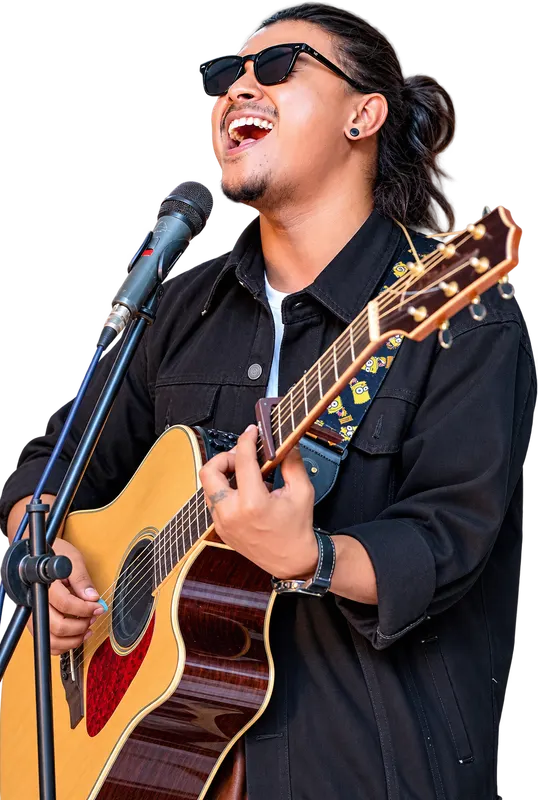 Artist on stage — photograph to be confirmed